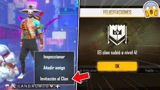 COMO INVITAR A UN AMIGO O USUARIO A TU CLAN EN FREE FIRE 2022 (Recluta Gente Fácil Y Rápido)