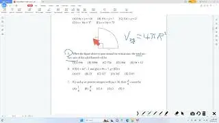 半球的表面积 SAT MATH LV2 5