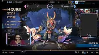 Join my night on smite -I have no rights to any music playing