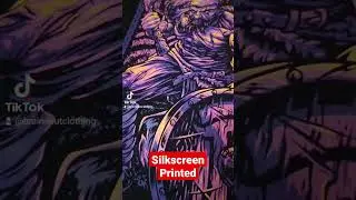 Silkscreen Printed. Brainsout Clothing 
