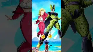 ANDROID18 + CELL FUSION