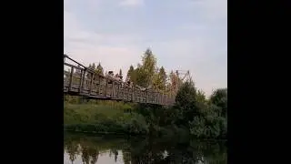 Первый раз прыгаю складкой с моста 🫣🤯