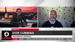 Ivor Cummings scientists crunching numbers and talking about PCR testing and a-symptomatic cases