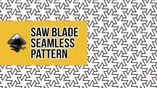 🆕Inkscape Pattern Design 🏽👉🏾 Making Patterns In Inkscape | Saw Blade Pattern