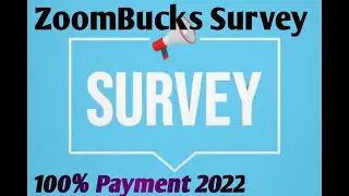 zoombucks New #online Survey site|| 100% Payment Survey Site|| how to create zoombucks account 2022|