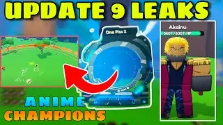 *UPDATE 9 Leaks* What's Coming In Update 9 in Anime Champions Simulator