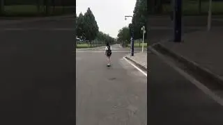 Electric skater girl