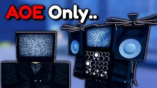 AOE UNITS Only Challenge In Toilet Tower Defense!