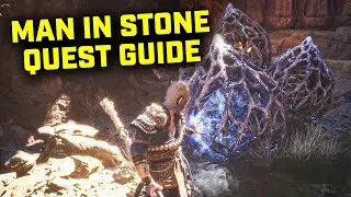 Black Myth Wukong - Man in Stone Side Quest Walkthrough (Chapter 2)