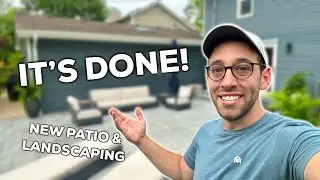 IT'S DONE! | Patio and Landscaping Reveal | Peter Outside of Potter