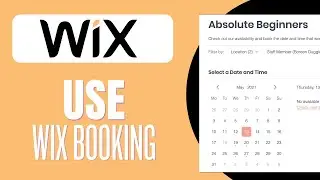 How To Use Wix Booking System