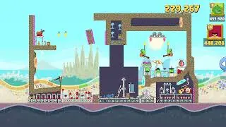Angry Birds Friends Level 10 Tournament 1231 three stars NO POWER-UP walkthrough 2023-04-29
