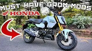 2025 Honda Grom 5 Must Have Mods