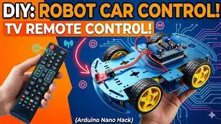How to Make Arduino based Tv Remote control Robot Best for Science Project | DIY 🔥