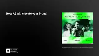 How AI will elevate your brand