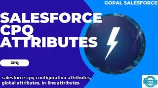 Configuration Attributes ! In-Line Attributes ! Global Attributes ! Gopal Salesforce !