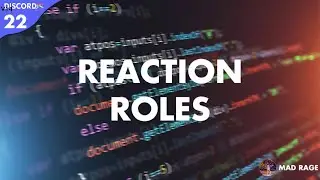 Reaction roles - Comment coder un bot Discord avec discord.js v14 #22