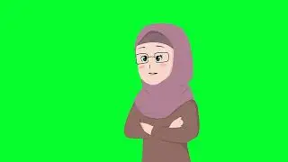 GREEN SCREEN ANIMASI GURU MENGAJAR | GURU PR4
