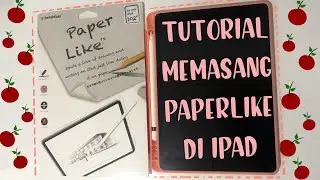 Cara Pasang PaperLike di Ipad 7 | Screen Protektor Seperti Menulis di Kertas