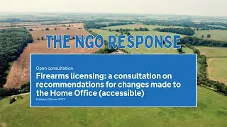 The 2023 Firearms Licensing Consultation - ACT NOW