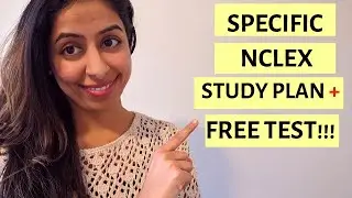 NCLEX Episode 2:  Specific Study Plan + Free Test!