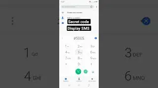 Secret code||Display SMS center number 2023||