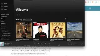 HOW TO SORT SONGS, PLAYLISTS IN SPOTIFY?