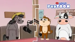 CURHATAN PAUL SI OJEK KUDA - Animasi Podtoon