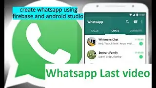 WhatsApp Series last video | Complete Android Development Course For Beginners 16