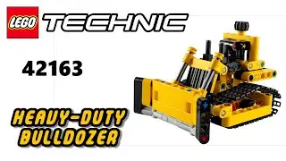 LEGO HEAVY-DUTY BULLDOZER 42163 | 3D Instructions