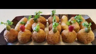 Classic Potato and Chicken Croquettes| Home Made