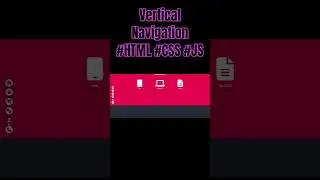 How to Create a Vertical Navigation Website using HTML, CSS, and JavaScript 