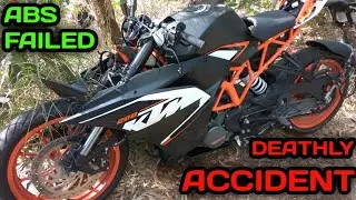 Ktm Rc200 Live Accident (Death) ABS FAILED ☢️☢️