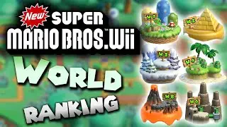 New Super Mario Bros. Wii Worlds Ranked