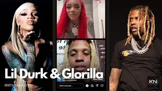 Lil Durk & Glorilla || LIVE On Instagram || I Tried For A Response 🤪🫢