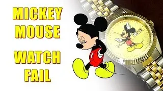 Mickey Mouse Watch Fail - MM0060 eWatchFactory