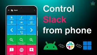 Slack Remote Control Widget for PC | Keyboard Extension