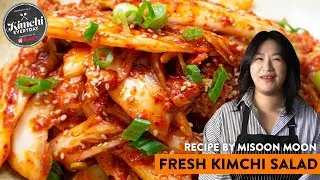 Fresh Kimchi Salad / 배추 겉절이