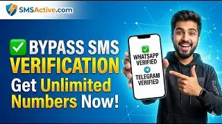 Unlimited Virtual Numbers for WhatsApp & Telegram - SMSActive.com