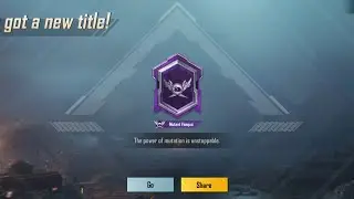 Mutant vanquish Title Bgmi ✌🏻