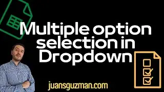 Create a MULTIPLE Selection Drop-Down in Google Sheets with Apps Script! 🏷️