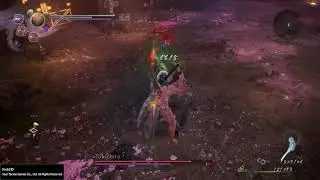 Nioh 2 NG+ Solo lvl 1 vs Tokichiro Yokai (No Damage/Armor/Items/Yokai Shift/Ninjutsu/Onmyo)