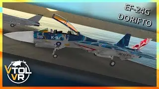 [VTOL VR] - A regular EF-24G Carrier takeoff.