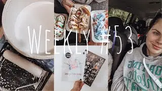 Weekly #53 - Painting begins and Ice Cream Drive Thru