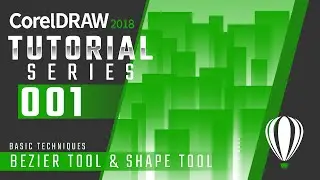 How to use the Bezier & Shape Tool in CorelDraw | Tutorial Series | 001 | Tips & Tricks
