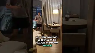 Luxury Stay at Waldorf Astoria Bangkok | part 1