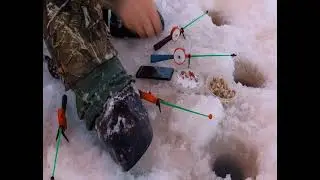 Зимняя рыбалка промой 