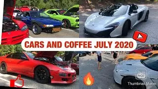 Cars and coffee Columbia Sc July 2020