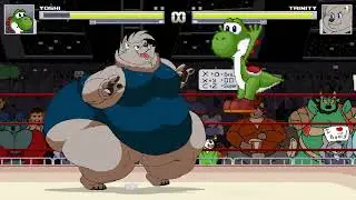 (M.U.G.E.N) Yoshi vs Trinity Strike