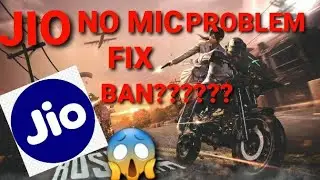 Pubg mobile jio mic not working how to fix